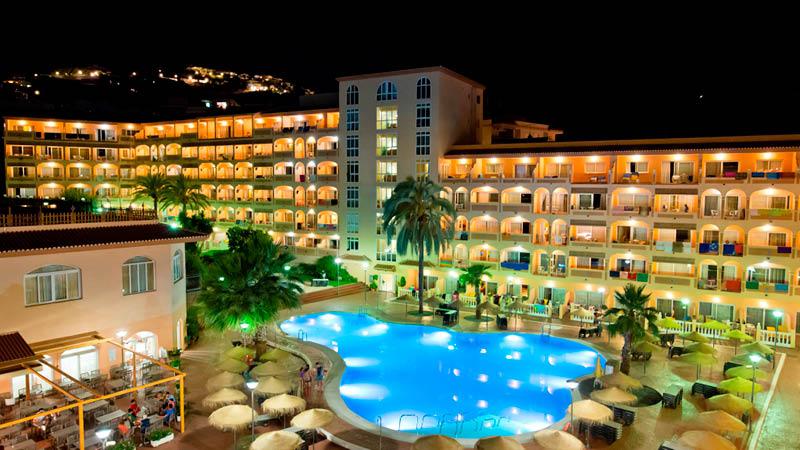Udendørs pool i Andalusien Hotel Bahia Tropical, udendørs pool på hotel Bahia Tropical